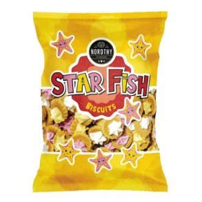 Nordthy Star Fish Biscuits 180g