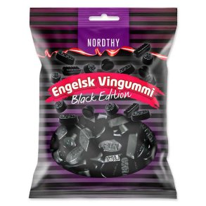 Nordthy Engelsk Vingummi Black Edition 300g