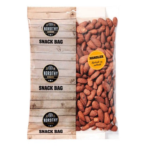 Nordthy Mandler Ristede &amp; Saltede 375g