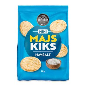 Nordthy Mini Majskiks Havsalt 70g