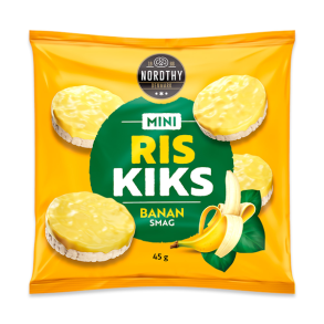 Nordthy Mini Riskiks Banan 45g