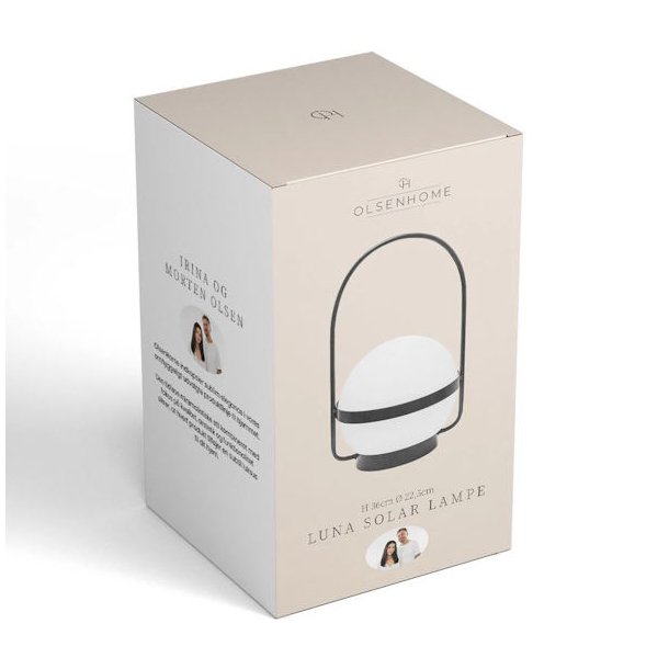 Olsenhome Luna Solar Lampe H36 cm 22,5 cm