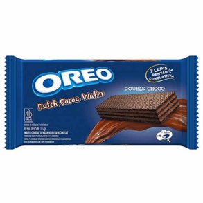 Oreo Dutch Cocoa Wafer Double Choco 117g