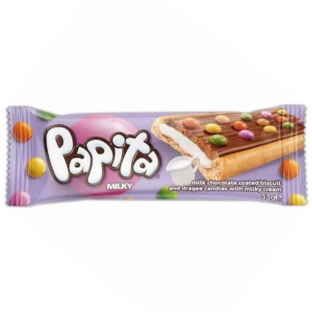 Papita Milky 24x33g