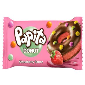 Papita Donut Strawberry Sauce 40 g