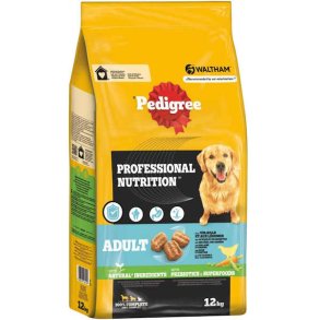 Pedigree Adult Fjerkr� & Gr�ntsager 12kg