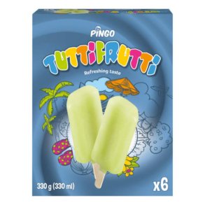 Pingo Tutti Frutti Is 6 stk. 330ml