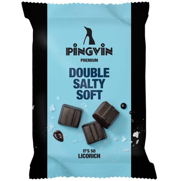 Pingvin Double Salty Soft 90g