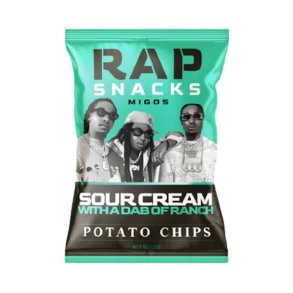 Rap Snacks Migos Sour Cream With a Dab of Ranch 71g