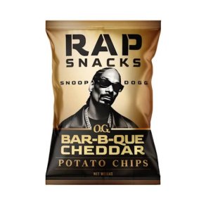 Rap Snacks Snoop Dogg Bar-B-Que Cheddar 71g