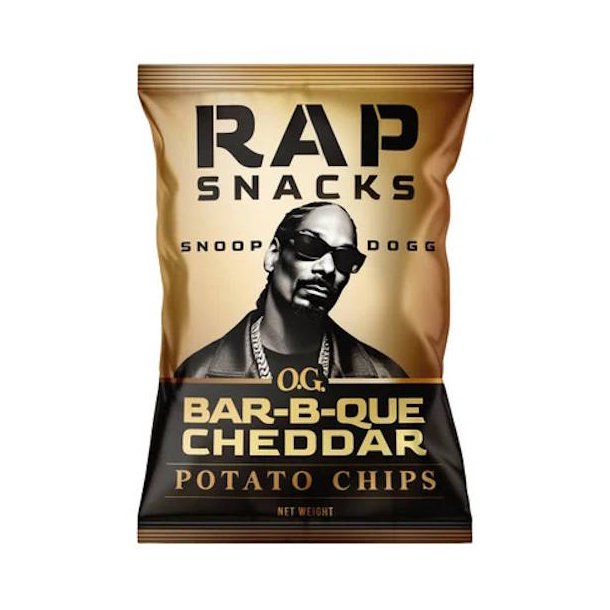 Rap Snacks Snoop Dogg Bar-B-Que Cheddar 71g