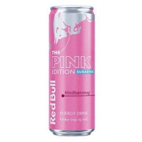 Red Bull Pink Edition Sugarfree Hindb�rsmag 473ml + Pant