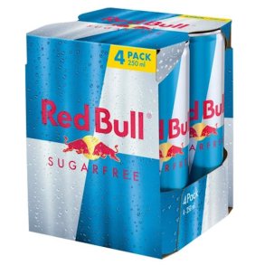 Red Bull Sugarfree 4x0,25l + Pant