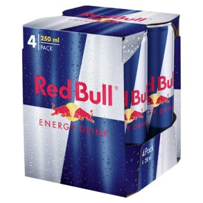 Red Bull 4x0,25l + Pant