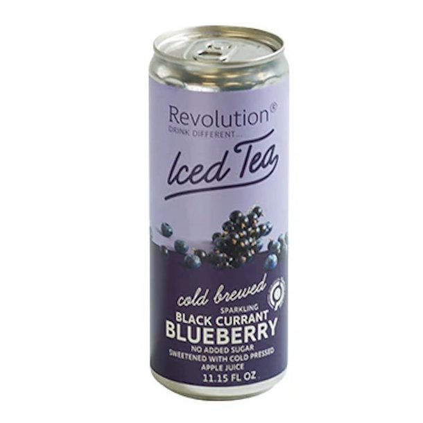 Revolution Iced Tea Black Currant Blueberry 0,33l + Pant