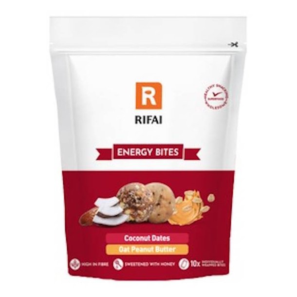 Rifai Energy Bites Coconut Dates Oat Peanut Butter 120g