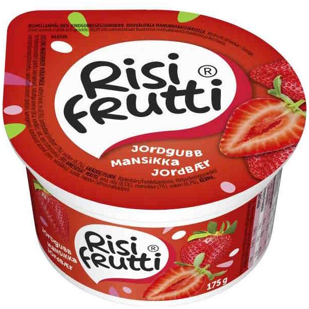 Risi Frutti Jordb�r 175g