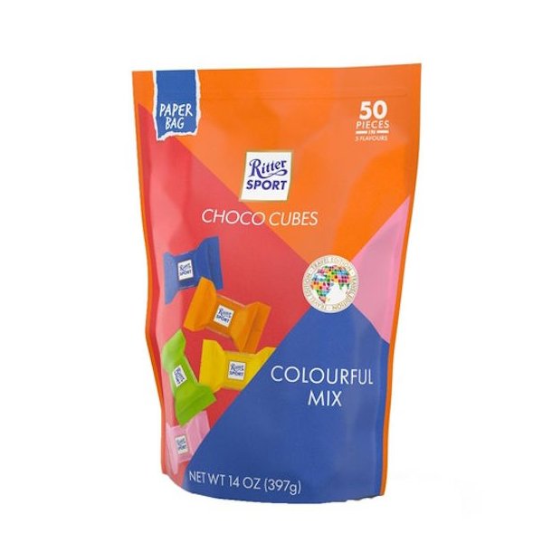 Ritter Sport Choco Cubes Colourful Mix 397g