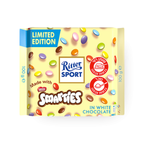 Ritter Sport Smarties in White Chocolate 100g