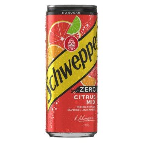 Schweppes Citrus Mix Zero 0,33l + Pant