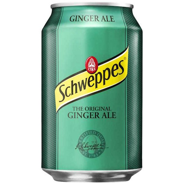 Schweppes Ginger Ale 12x0,33l