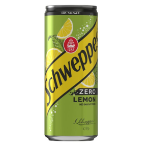 Schweppes Lemon Zero 0,33l + Pant