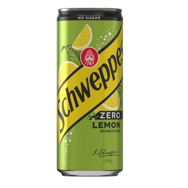 Schweppes Lemon Zero 0,33l + Pant
