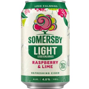 Somersby Raspberry & Lime Light 0,33l + Pant