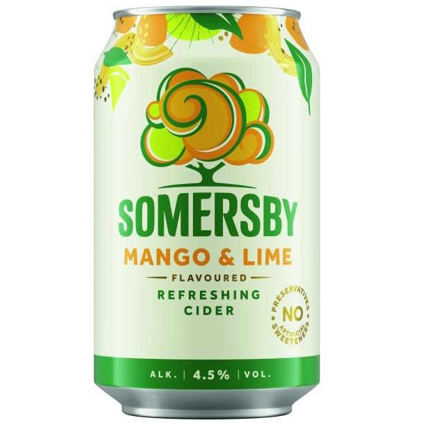 Somersby Mango &amp; Lime 24x0,33l