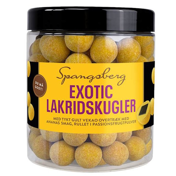 Spangsberg Exotic Lakridskugler 450g