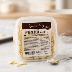 Spangsberg Hvide Overtr�ksknapper 200g