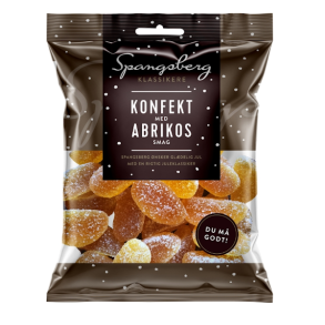 Spangsberg Konfekt med Abrikossmag 125g