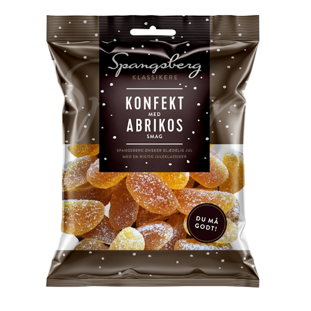 Spangsberg Konfekt med Abrikossmag 125g