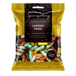 Spangsberg Lakridspinde 125g