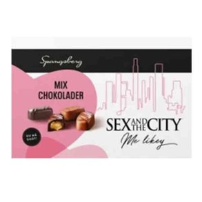 Spangsberg Sex And The City Chokoladegave�ske 180g