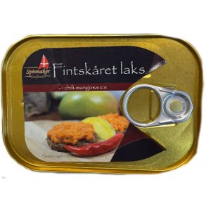 Fintsk�ret Laks i Chili Mango Sauce 115g