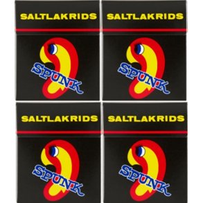 Spunk Saltlakrids 8-pak 184g