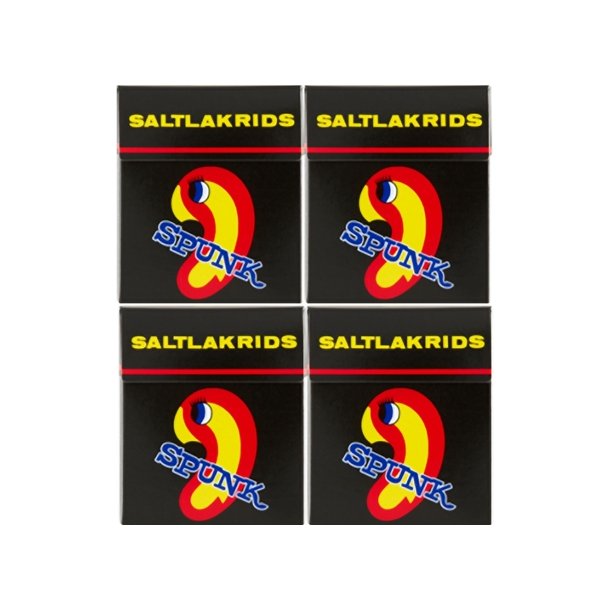 Spunk Saltlakrids 8-pak 184g