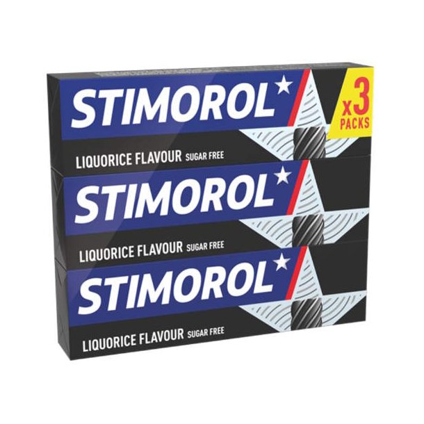 Stimorol Liquorice 3x14 g