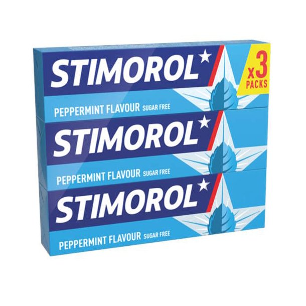Stimorol Peppermint 3x14 g