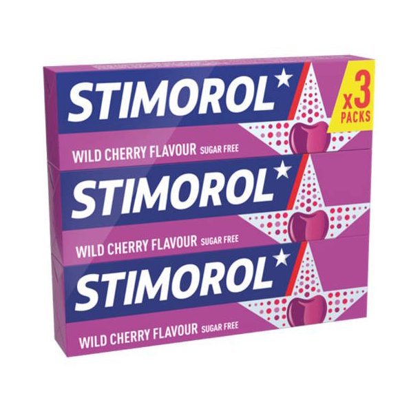 Stimorol Wild Cherry 3x14 g