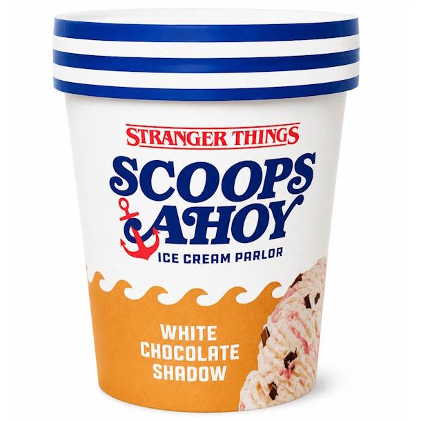 Stranger Things Ice Cream White Chocolate Shadow 464ml