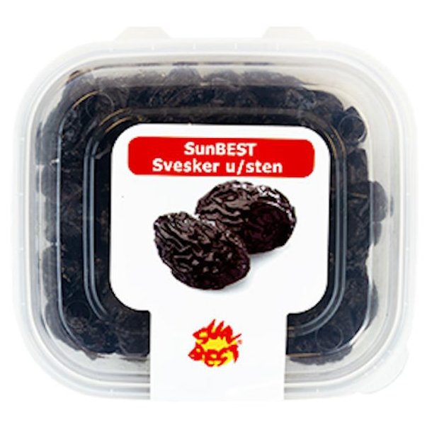 Sunbest Svesker uden Sten 300g