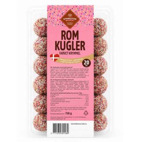 Synnejysk Bageri Romkugler Farvet Krymmel 750g