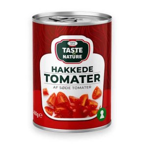 Taste of Nature Hakkede Tomater af Sde Tomater 400g