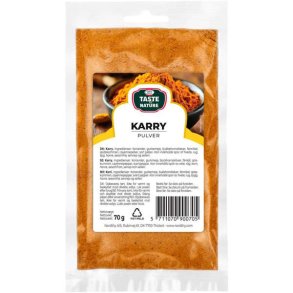 Taste of Nature Karry Pulver 70g