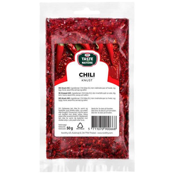 Taste of Nature Knust Chili 50g