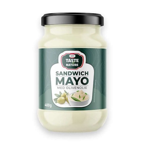 Taste Of Nature Sandwich Mayo Med Olivenolie 400 g