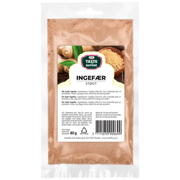 Taste of Nature St�dt Ingef�r 80g