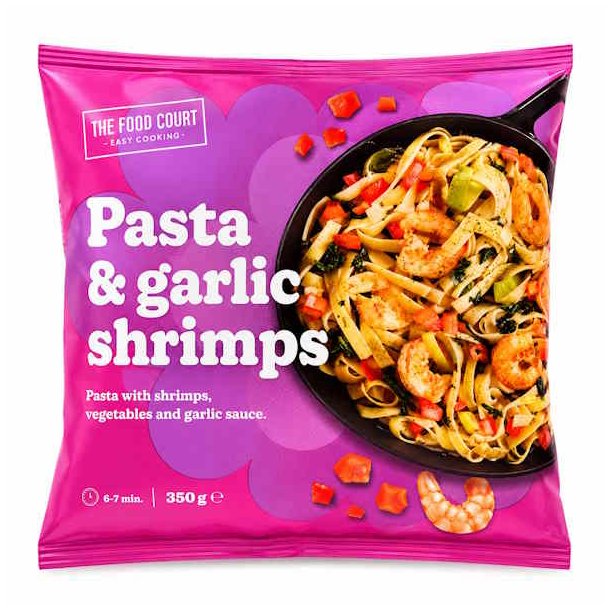 The Food Court Pasta Shrimps &amp; Garlic 350g